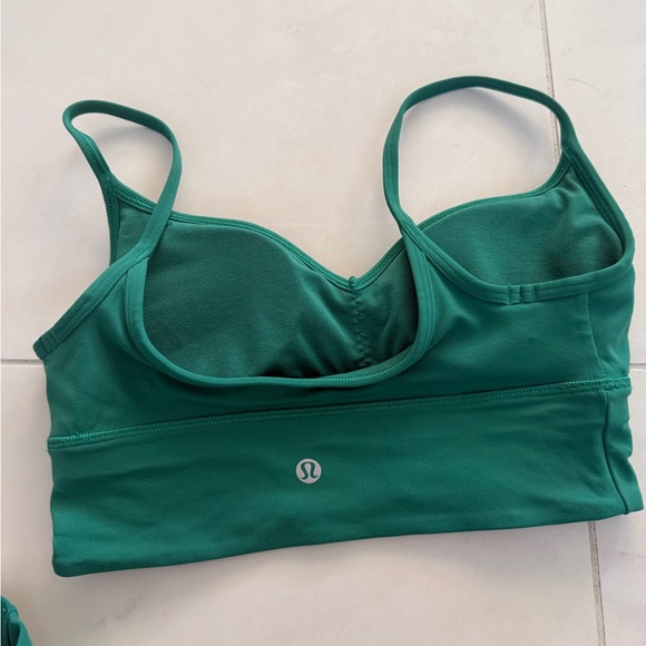 Lululemon Green Women's Sports Bra - Picture 2 of 2